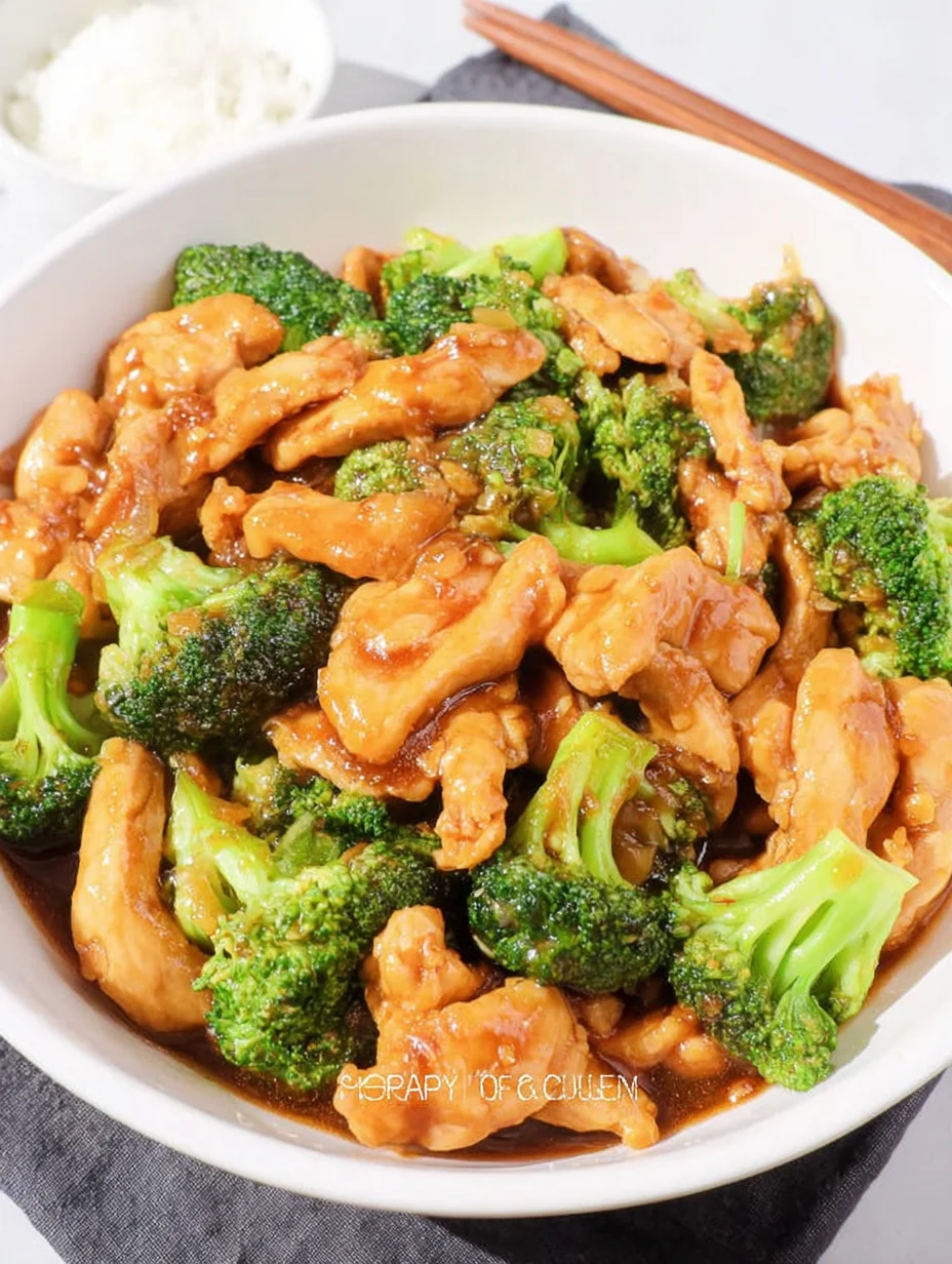 Chinese Chicken and Broccoli