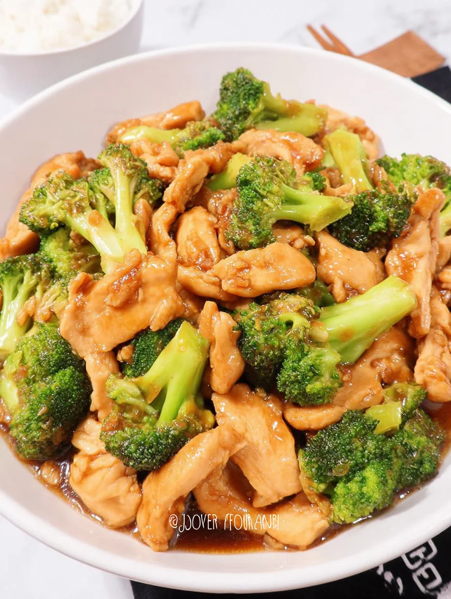 Chinese Chicken and Broccoli