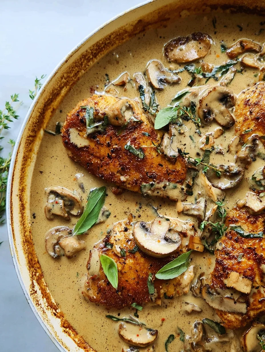 Creamy Mushroom Chicken