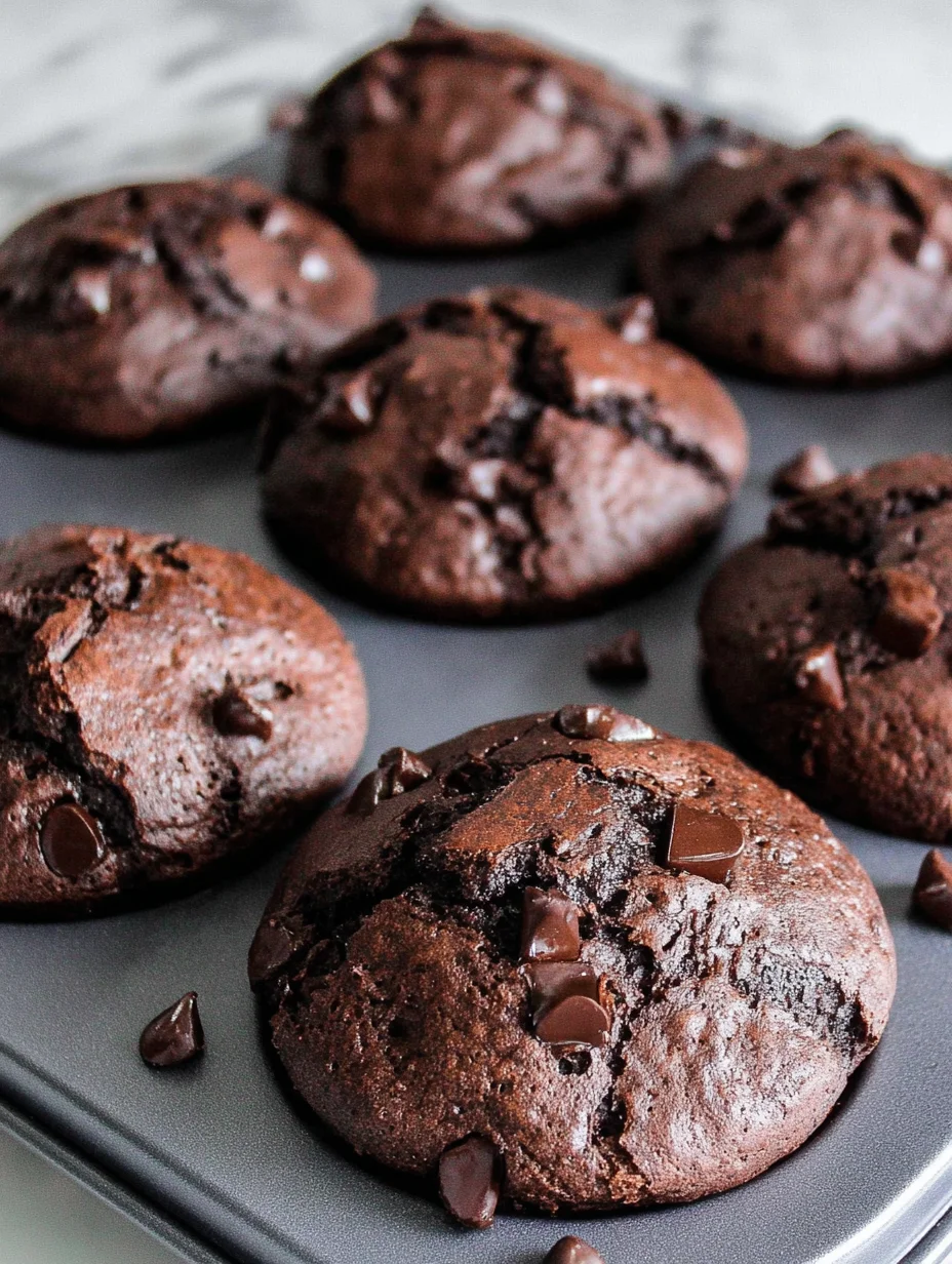 Double Chocolate Chip Muffins