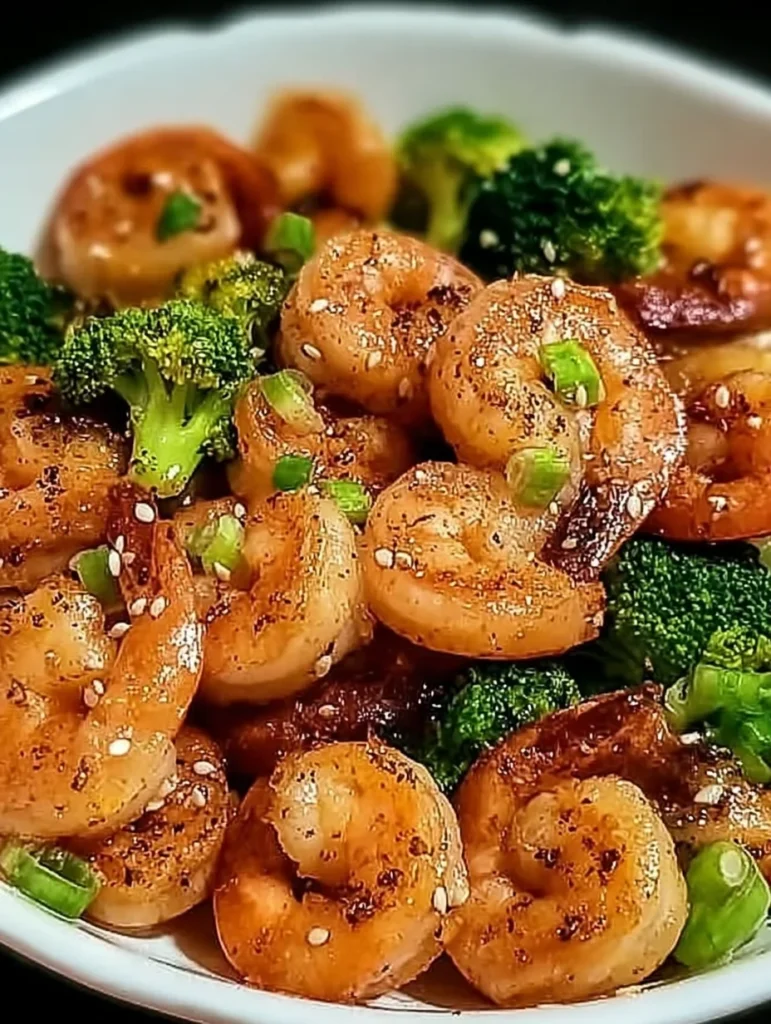 High-Protein Honey Garlic Shrimp
