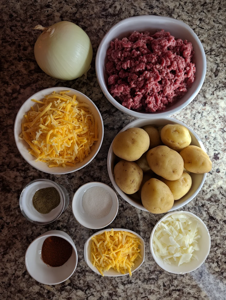Hobo Casserole Ground Beef