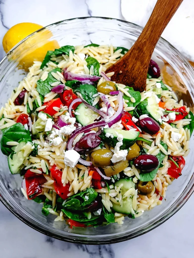 Mediterranean Orzo Salad