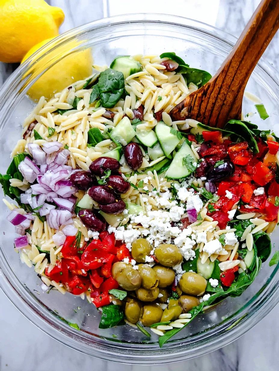 Mediterranean Orzo Salad