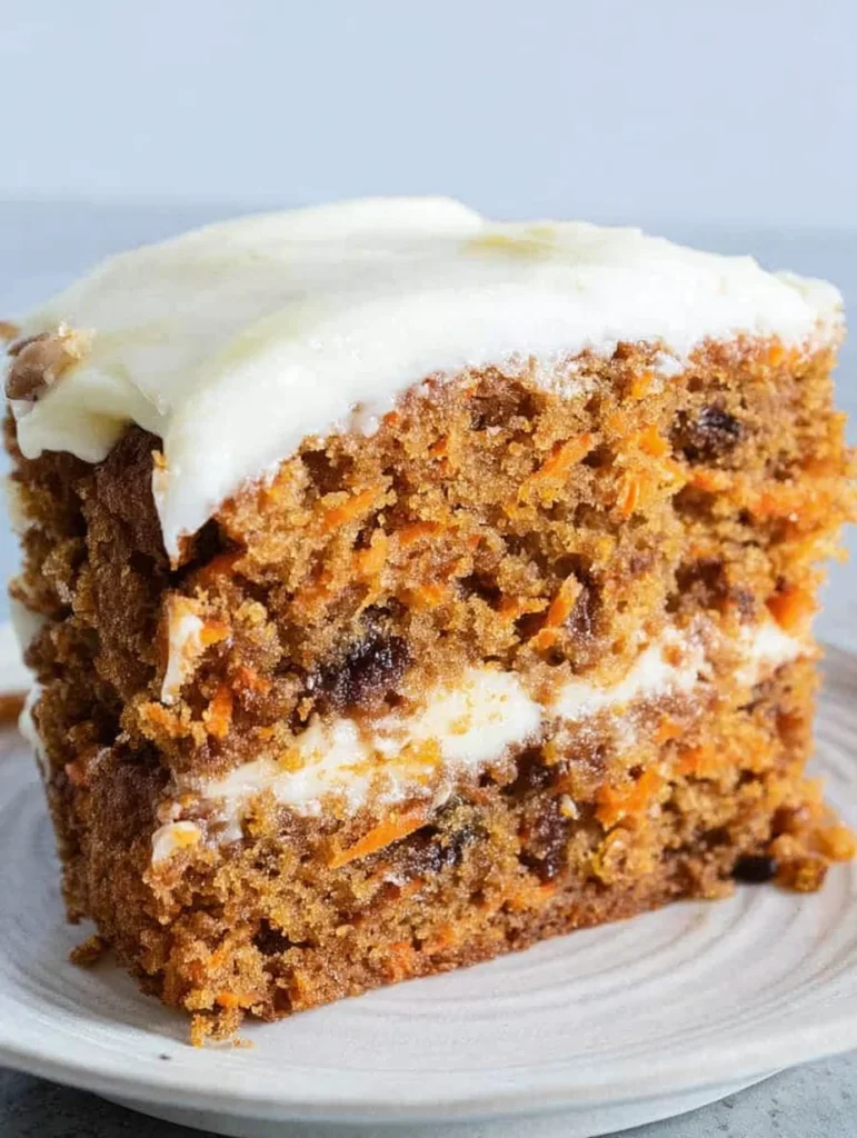 Moist Carrot Cake