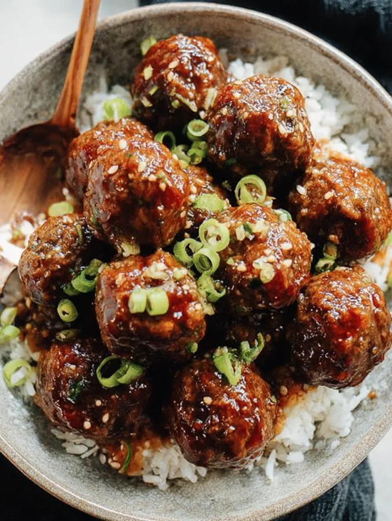 Mongolian Meatballs