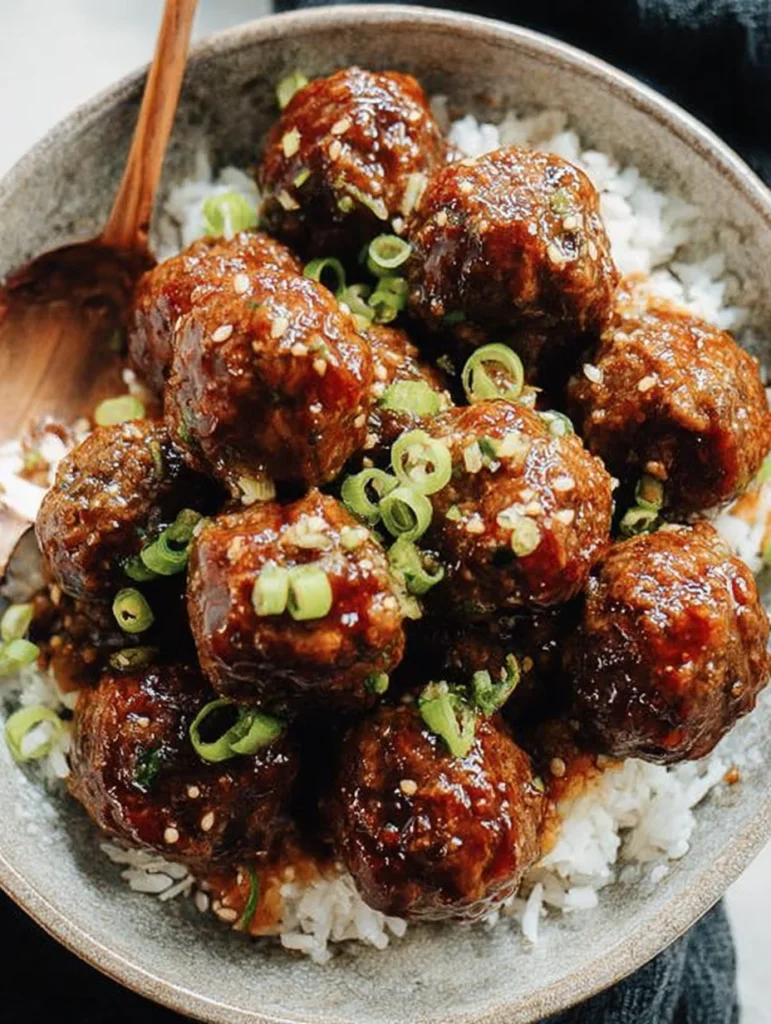 Mongolian Meatballs