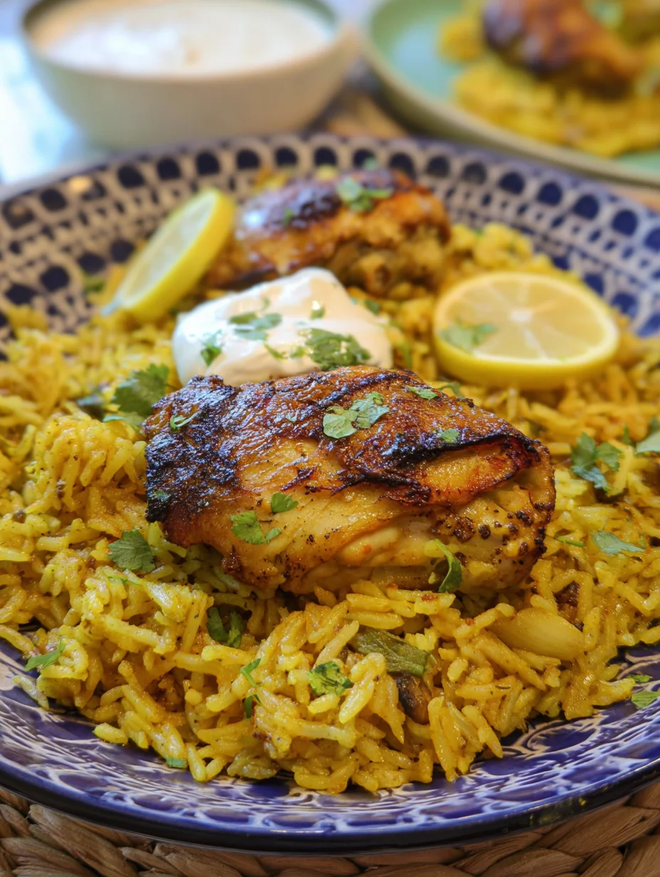 Moroccan Chicken & Rice