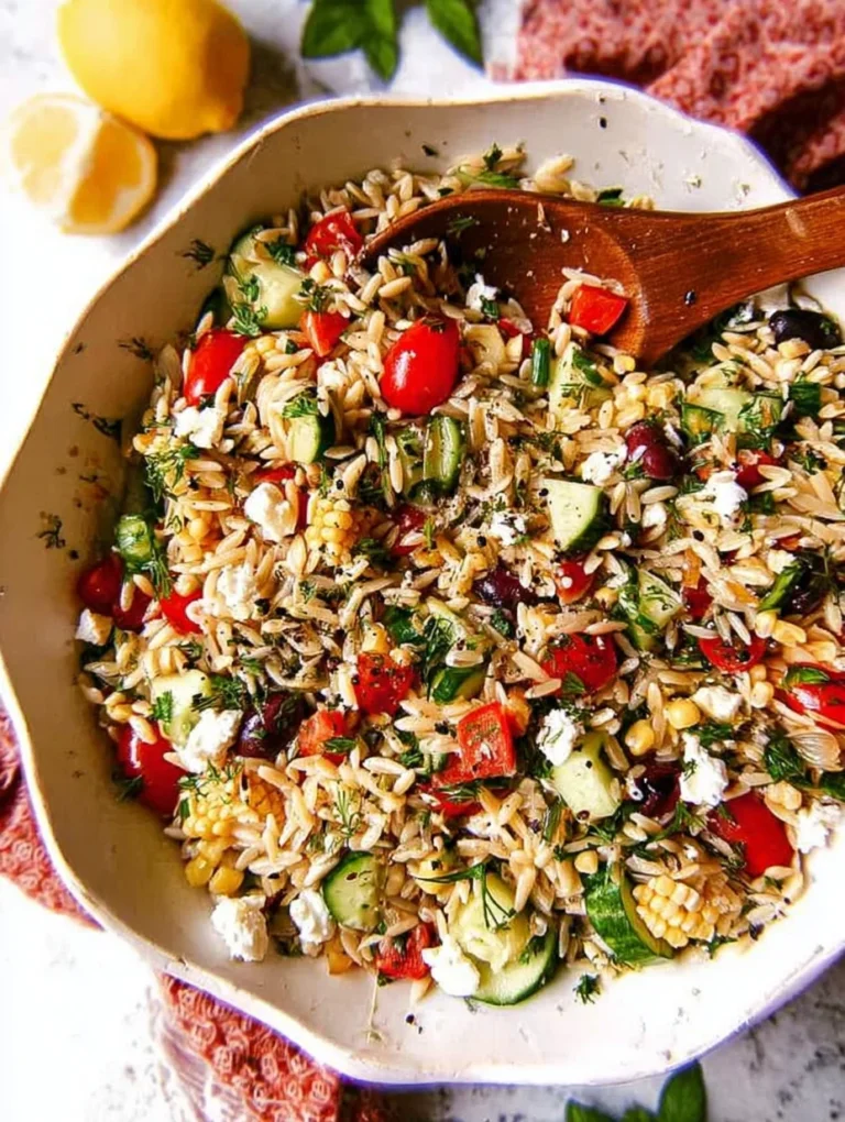Orzo Pasta Salad