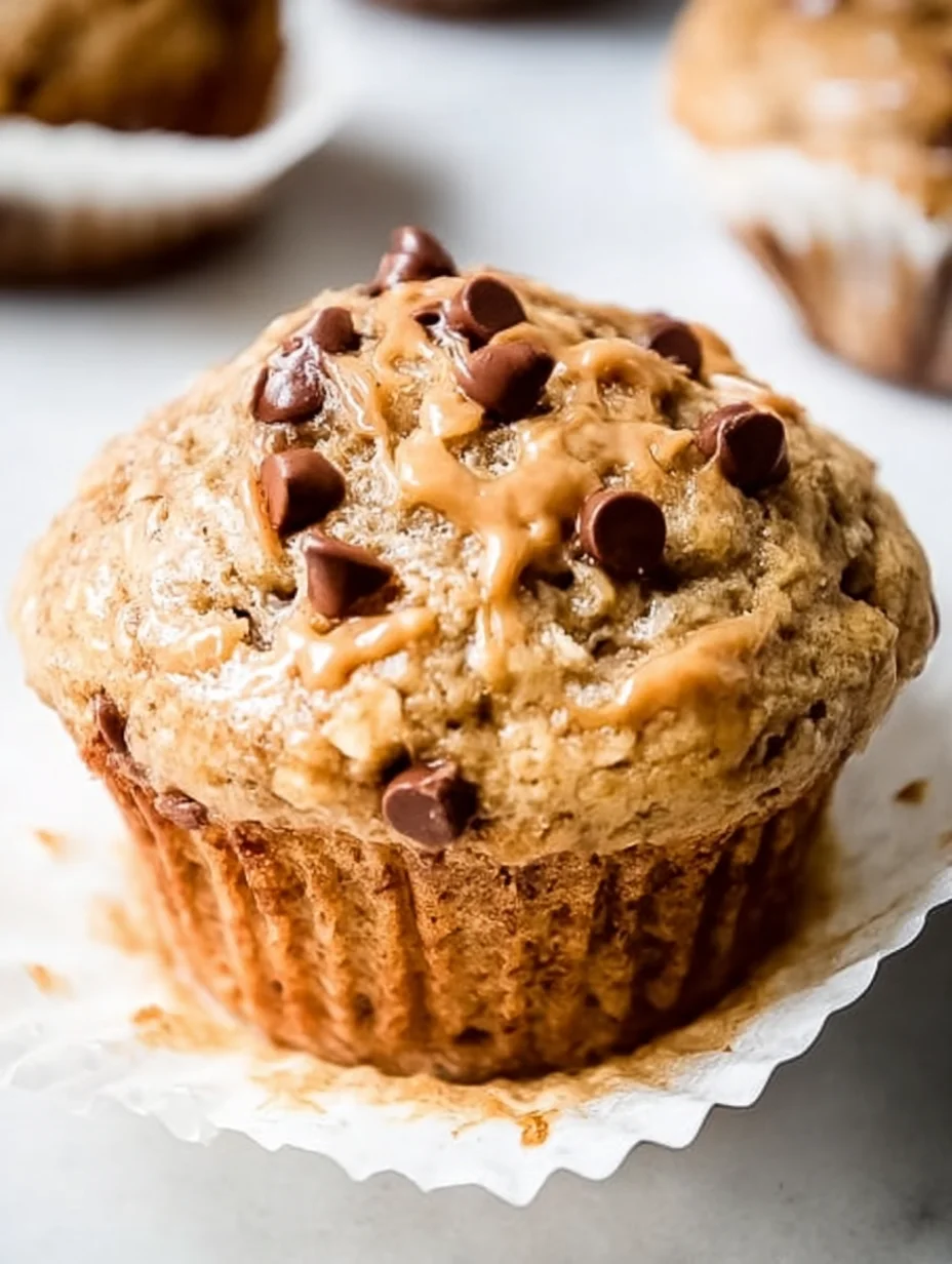 Peanut Butter Banana Muffins