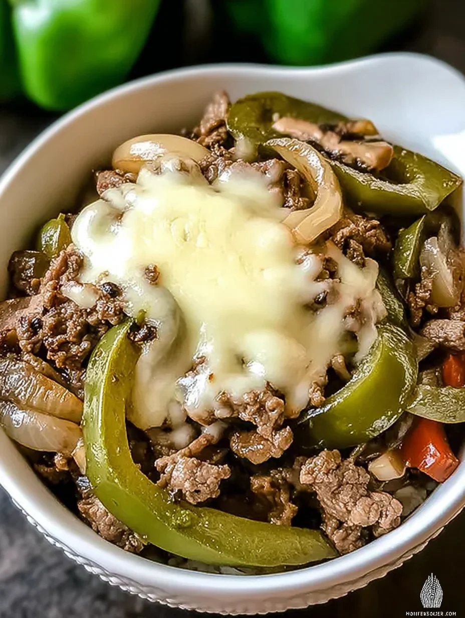 Philly Cheesesteak Bowls