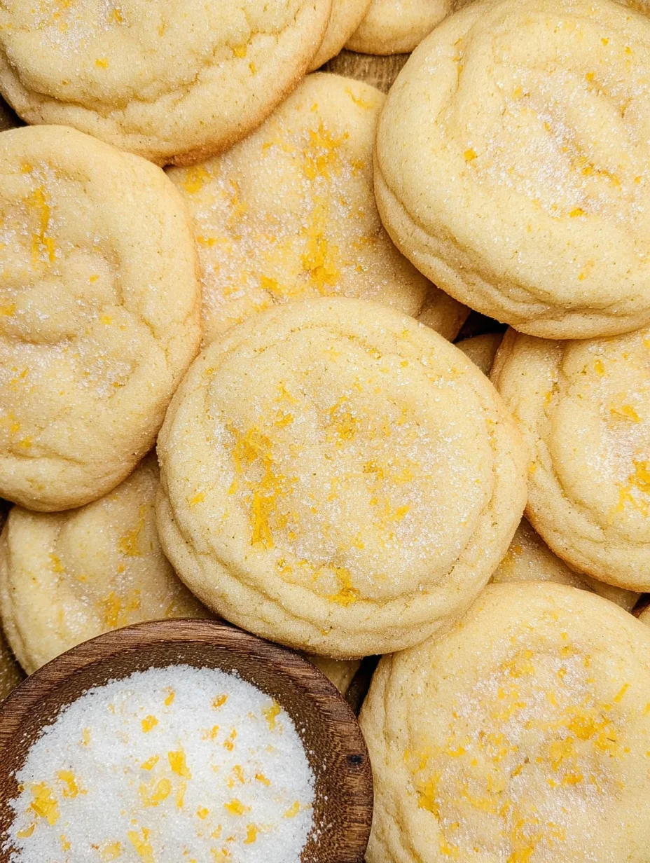 Soft & Chewy Lemon Cookies