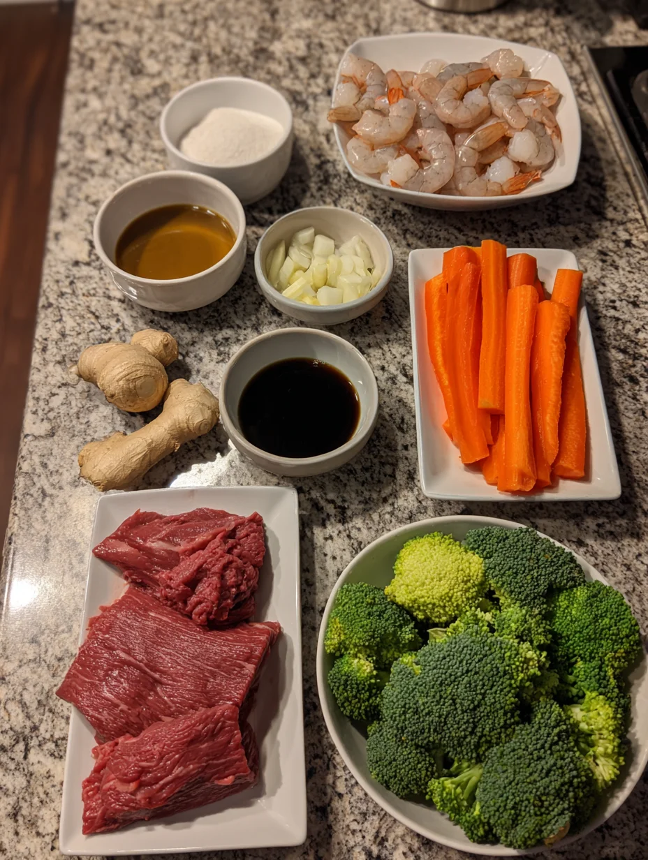 Steak and Shrimp Stir Fry