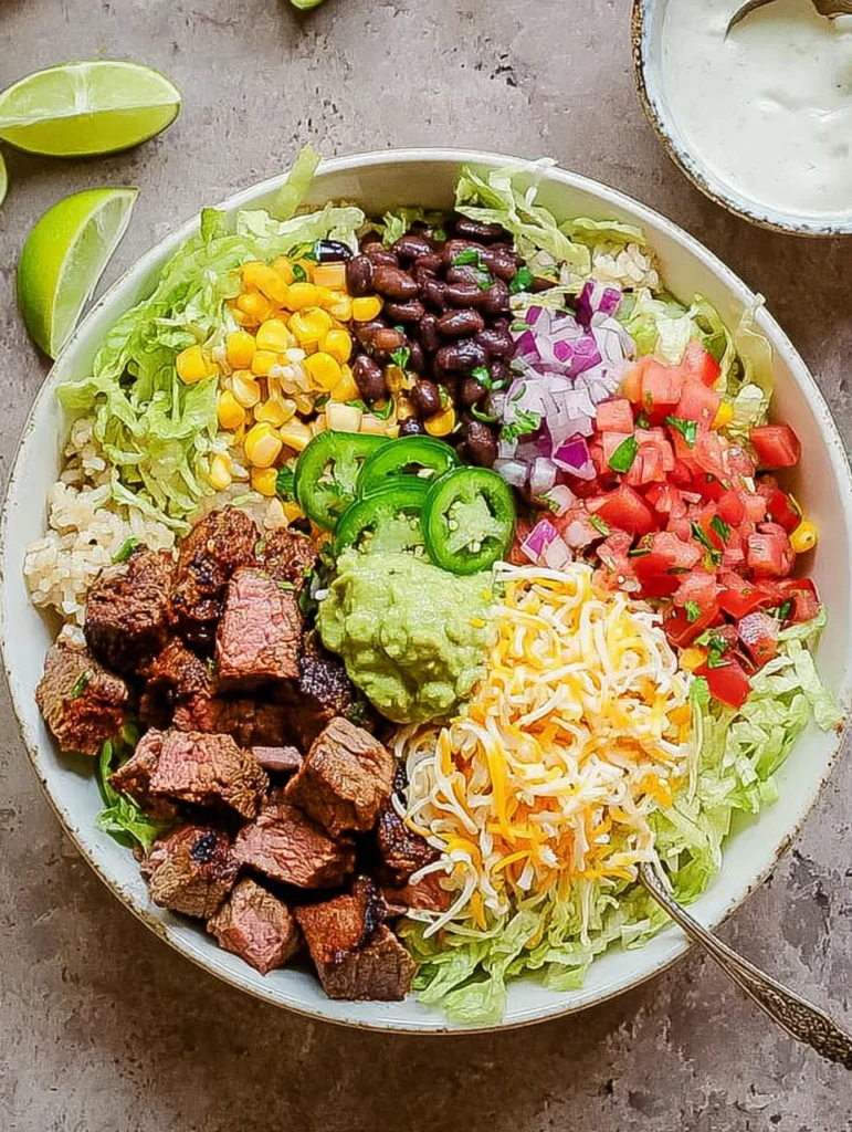 Steak Burrito Bowls