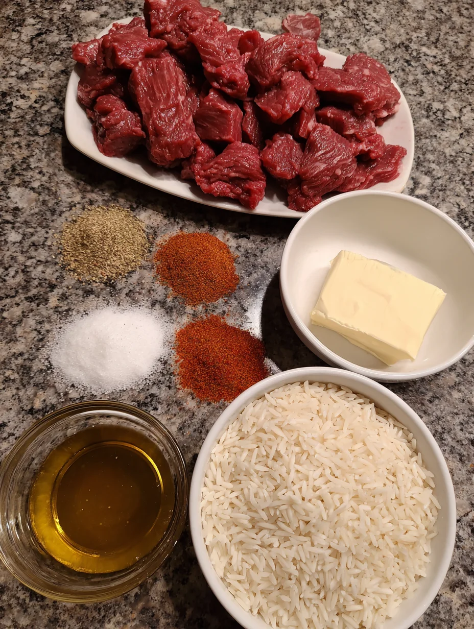 Steak Queso Rice