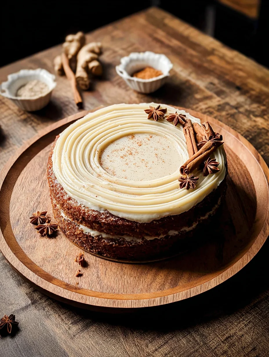 Brown Sugar Chai Cake