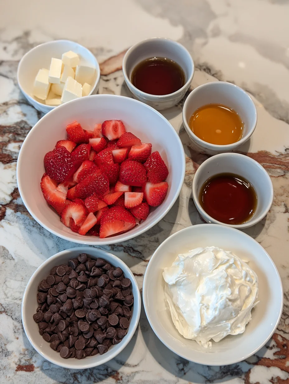 Chocolate Strawberry Yogurt Clusters