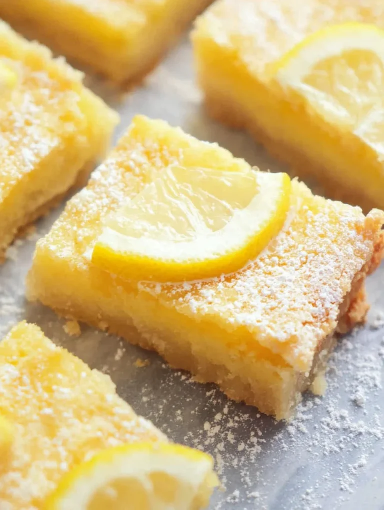 Cream Cheese Lemon Bars