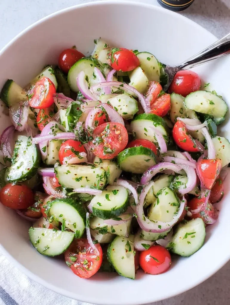 Cucumber Tomato Salad