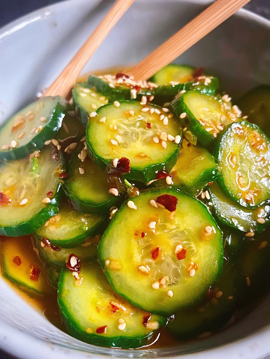 Easy Asian Cucumber Salad
