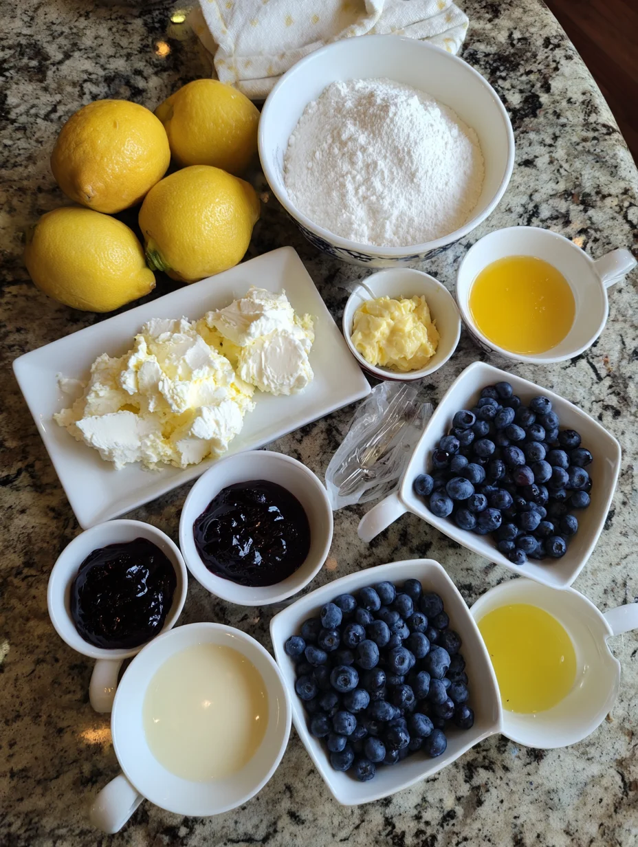 Easy Lemon Blueberry Trifle