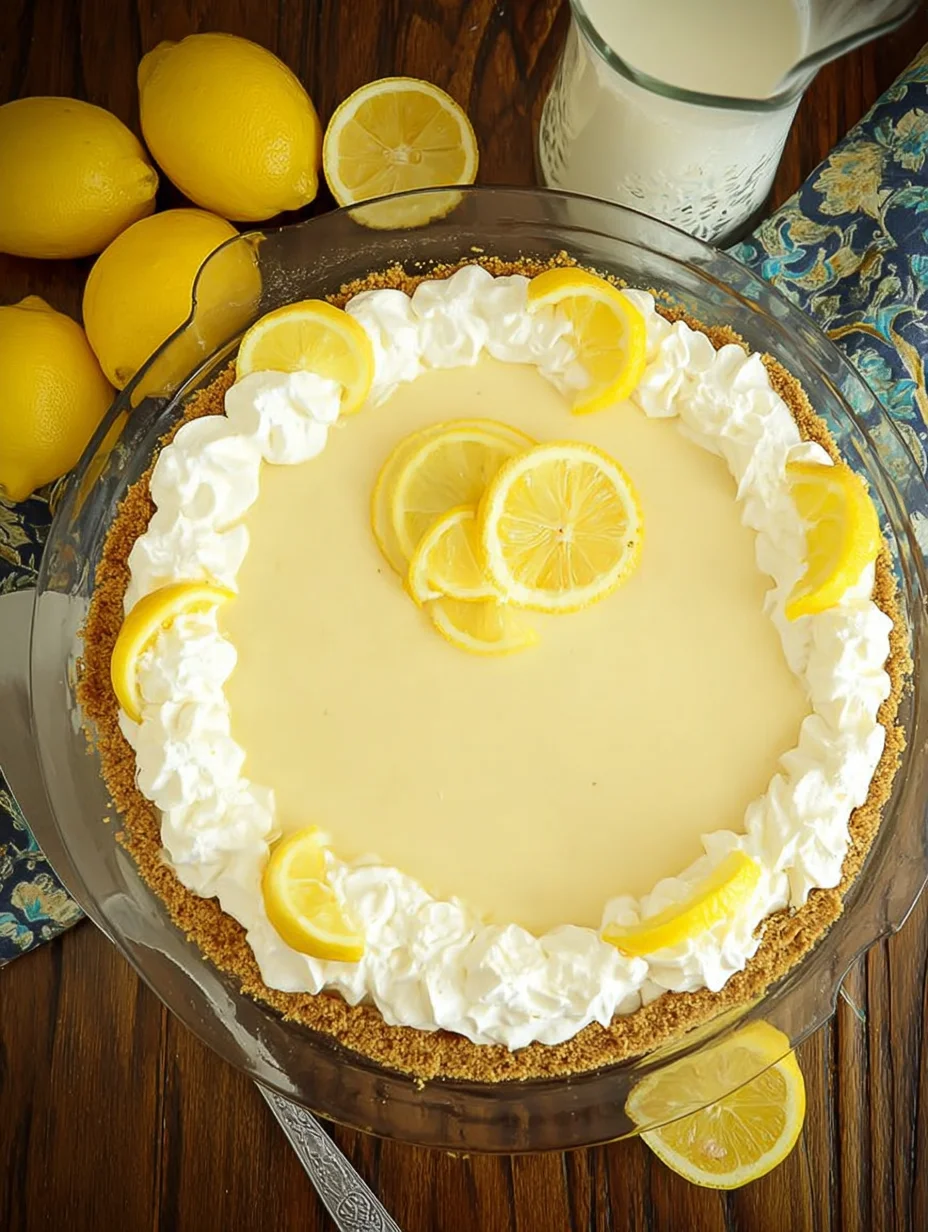 Easy Lemon Cream Pie