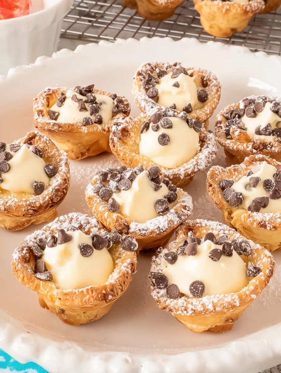 Mini Cannoli Cups
