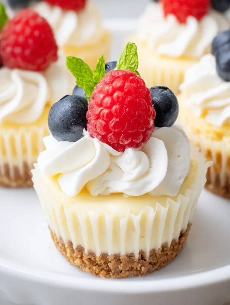 Mini Cheesecake Recipe