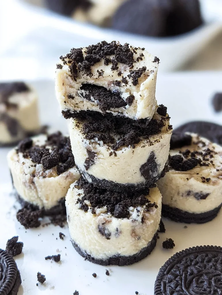 Oreo Cheesecake Bites