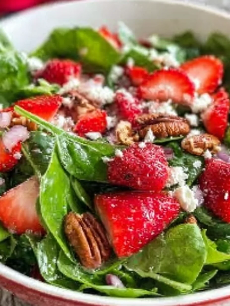 Quick Easter Strawberry Spring Salad