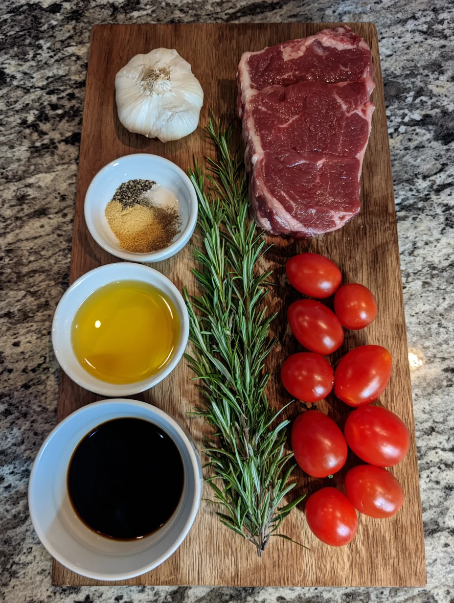 Rosemary Garlic Steak Kebabs