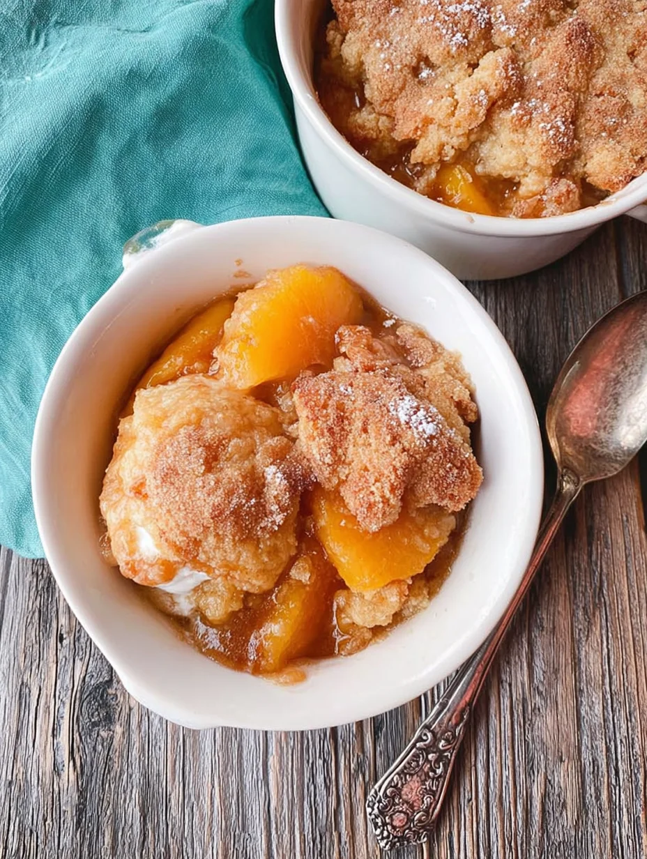 Southern Peach Cobbler