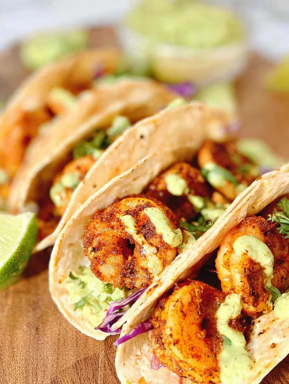 Spicy Shrimp Tacos