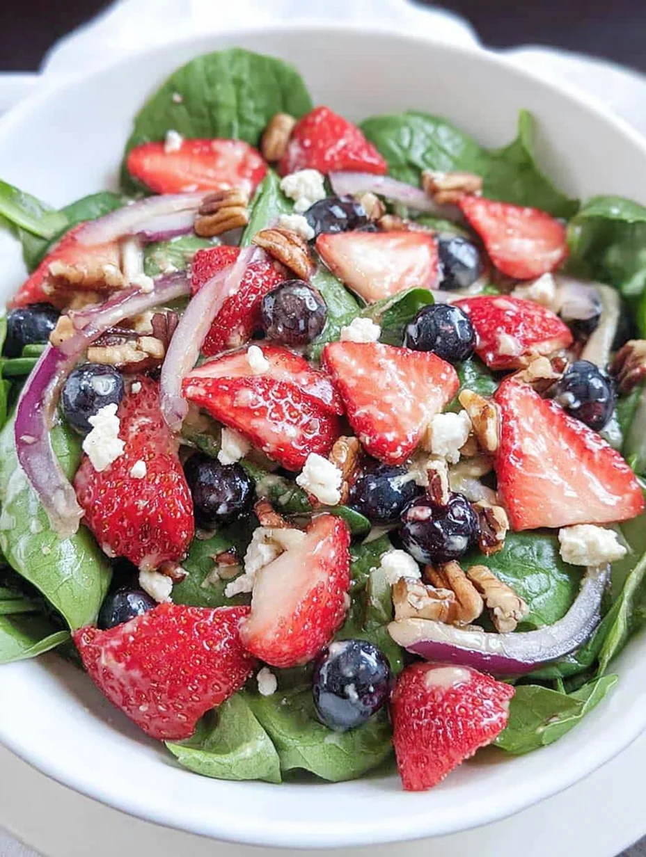 Spinach Strawberry Salad