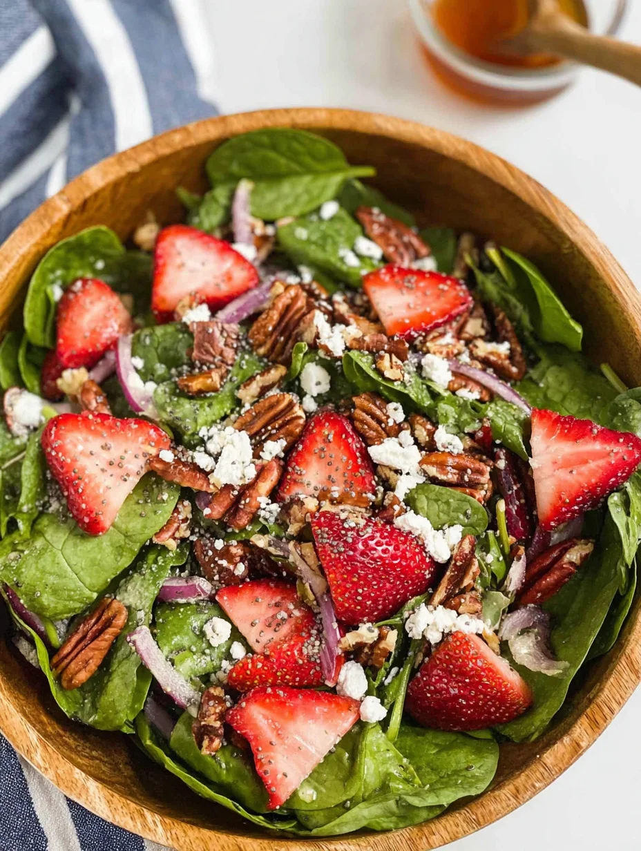Spinach Strawberry Salad