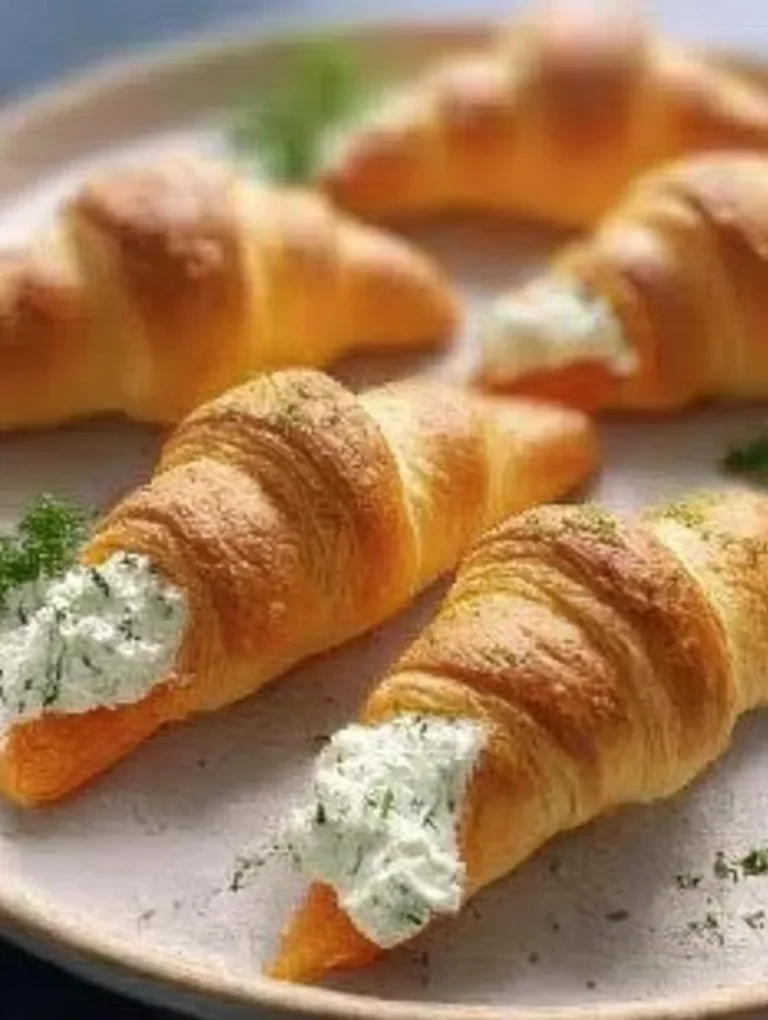Stuffed Crescent Roll Carrots